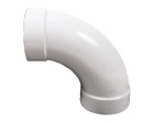 90 Degree Sweep Elbow White